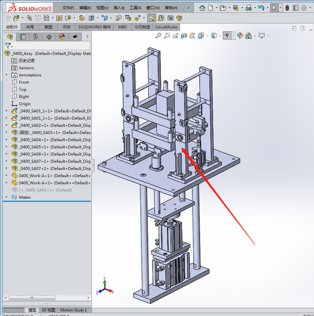 SOLIDWORKS装配体着色技巧