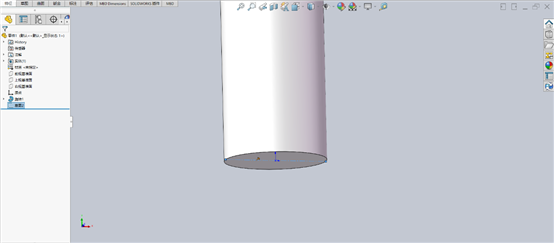 如何在圆柱表面建立斜孔？SOLIDWORKS来帮你！